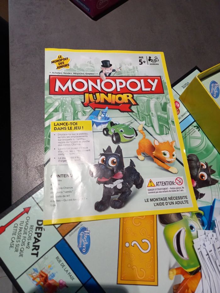Jeu Monopoly junior - photo numéro 4
