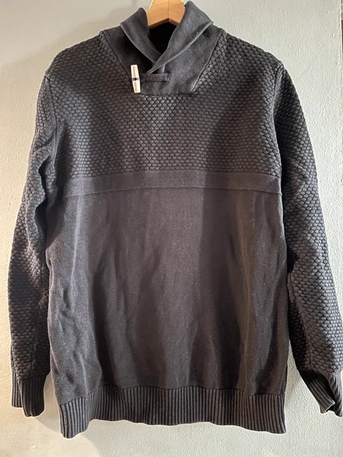 Pull celio noir en XL