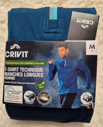 T-shirt technique manches longues