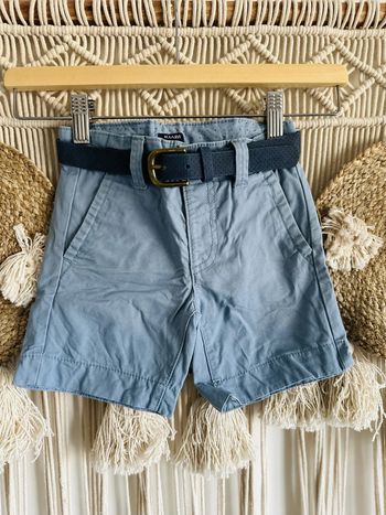 Bermuda avec ceinture 3 ans