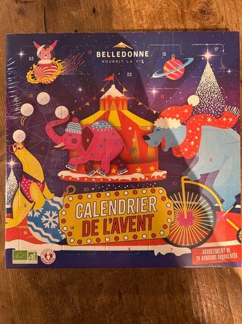 Calendrier de l’avent enfant bio