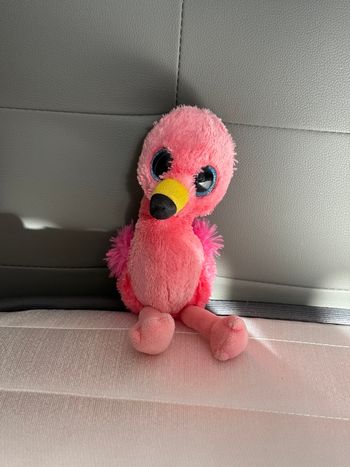 Petite peluche flamant rose - Ty