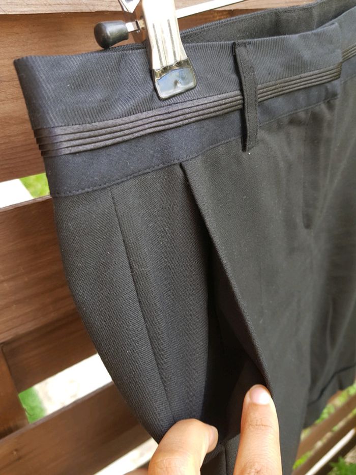 Bermuda noir femme - photo numéro 5