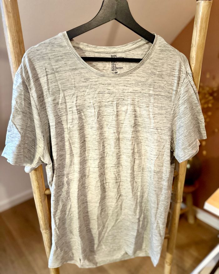 🍁 Teeshirt gris H&m taille L 🍁 - photo numéro 2