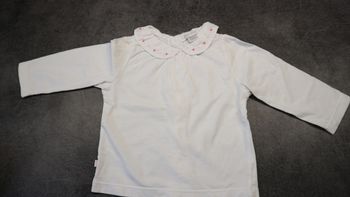 t shirt col claudine