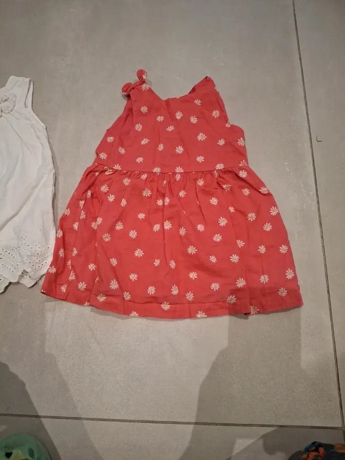 Lot de 2 robes 12 mois été - photo numéro 2