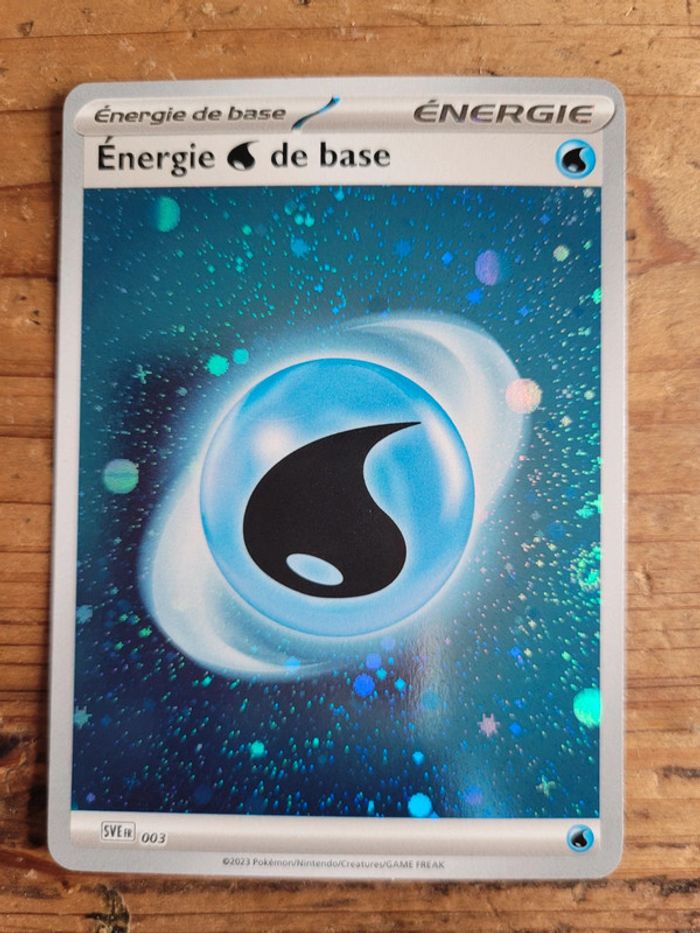 Vends carte pokemon energie de base 003 151