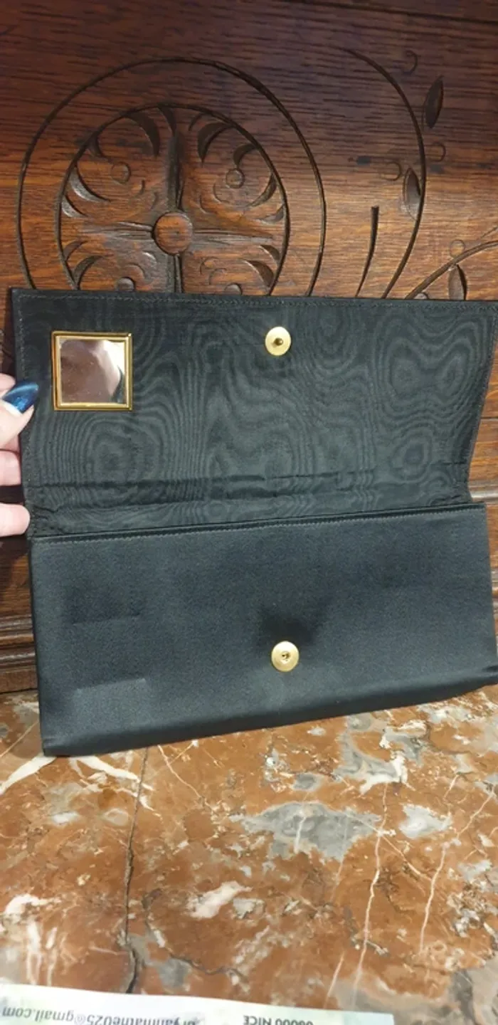 👜 Pochette femme noire vintage👜 - photo numéro 2