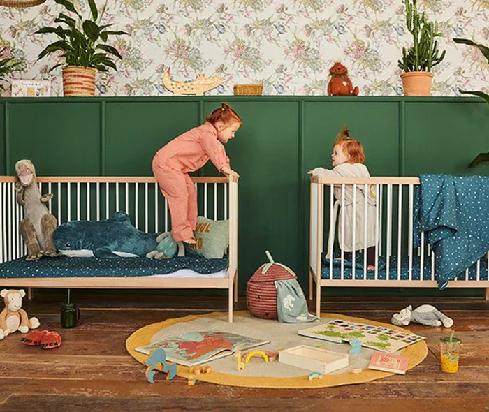 Parfait état - Lit enfant 0 à 5 ans, barreaux amovibles, sommier réglable, 70x140cm (+matelas) - photo numéro 6