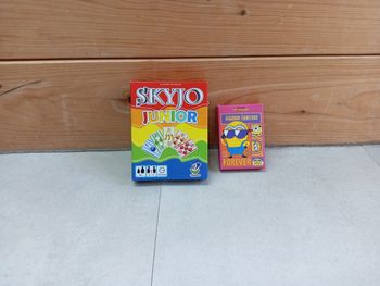 Lot de 2 jeux skyjo junior et minion