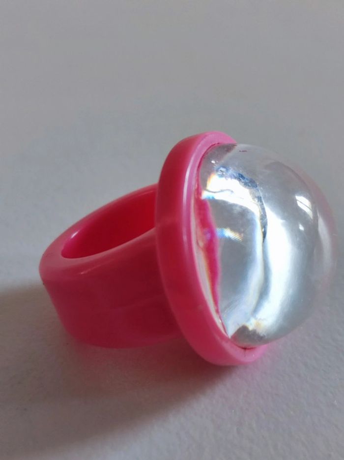 Bague barbie rose Mattel / enfant - photo numéro 3