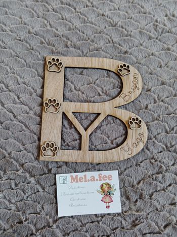 Prénom personnalisé en bois