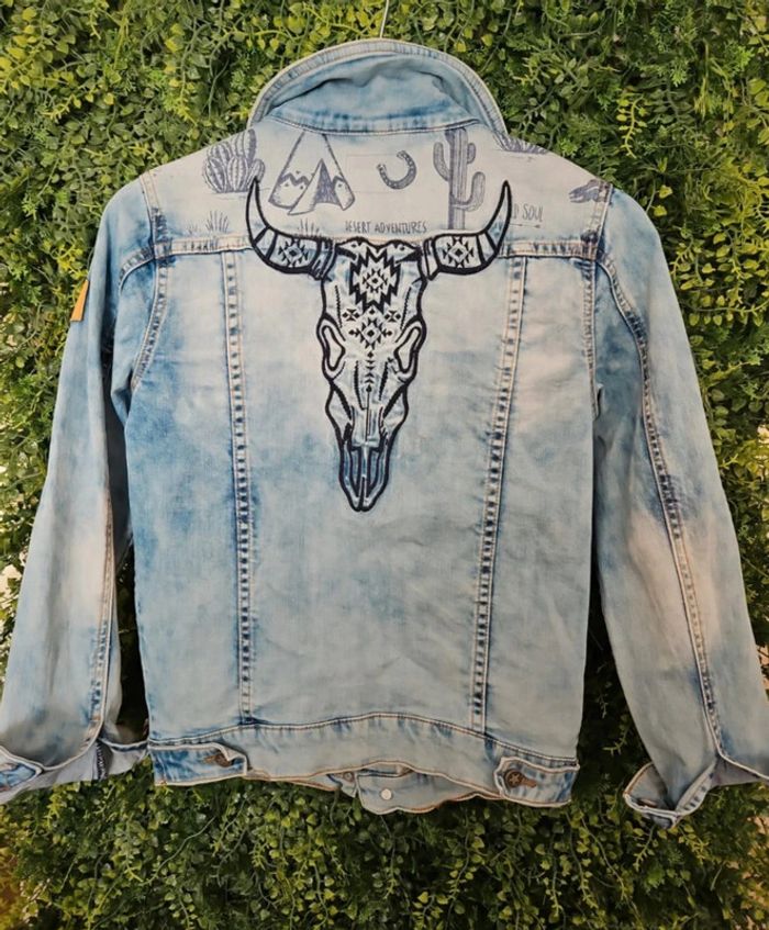 Veste jean Desigual 11/12 ans - photo numéro 2