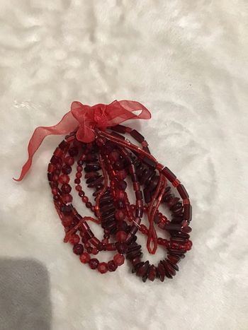 Joli bracelet vintage multirangs