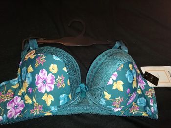Soutien gorge 90B fleuris