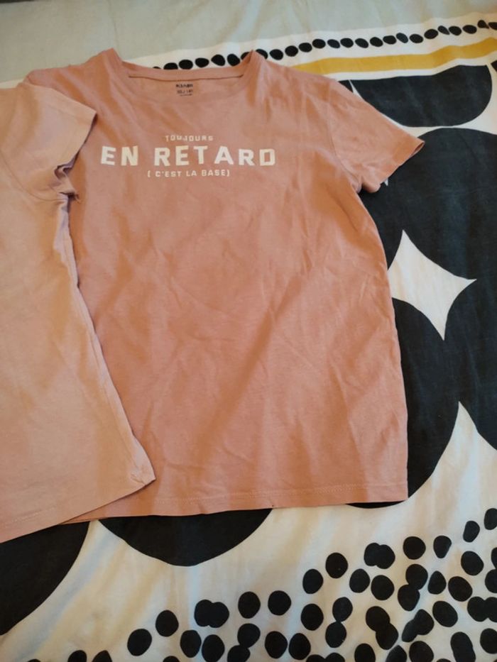 Tee-shirts rose - photo numéro 4