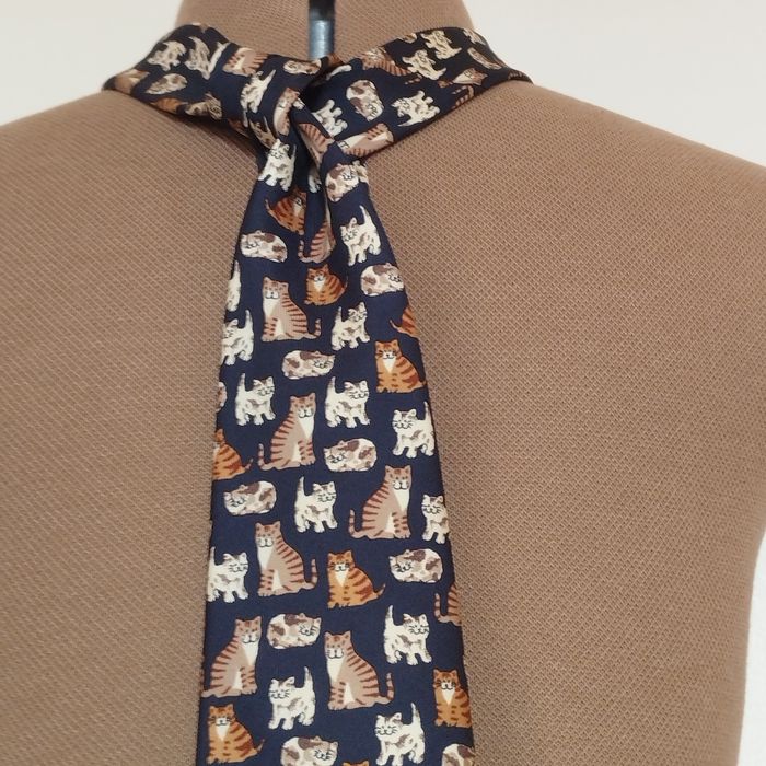 Cravate homme en soie Marks & Spencer - photo numéro 5