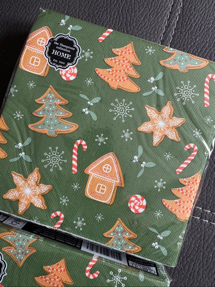 Serviettes en papier de Noël - photo numéro 2