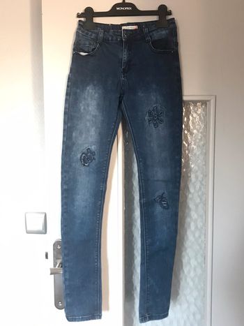 Jeans slim customiser