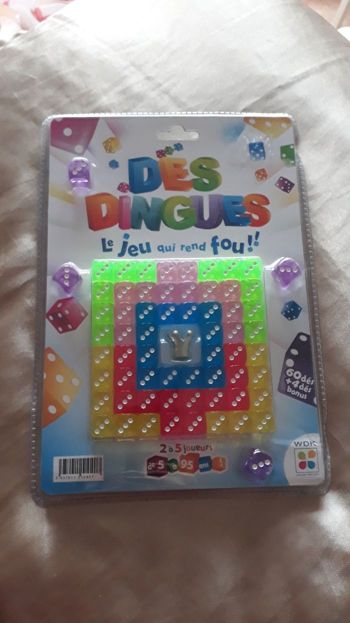 Jeu dés dingues - 64 dés - photo numéro 1