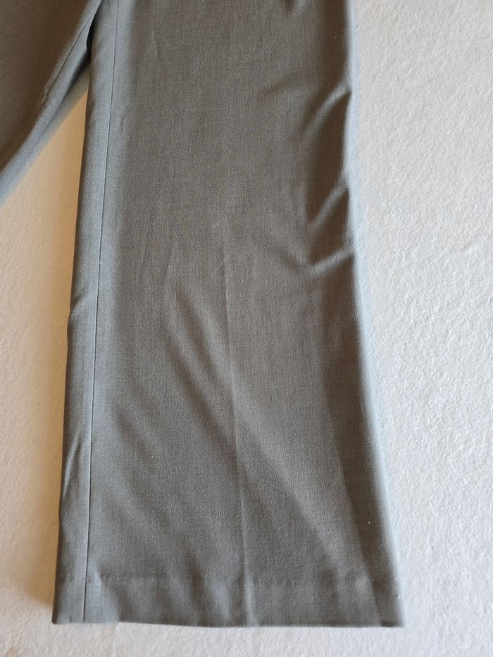 Pantalon à pinces gris anthracite femme Bizzbee - photo numéro 4