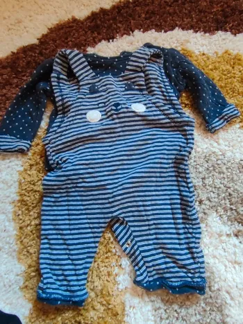 Ensemble salopette/pull