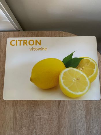 Set de table citron 