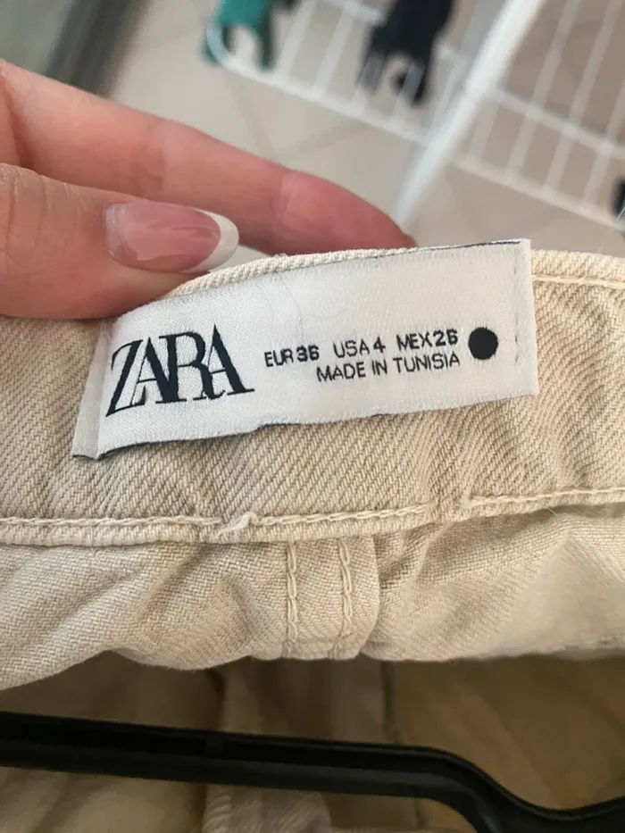 Ensemble veste + jean Zara vert d’eau - photo numéro 7