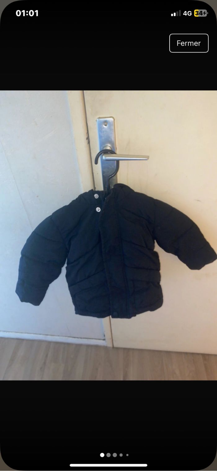 Manteau hiver bébé
