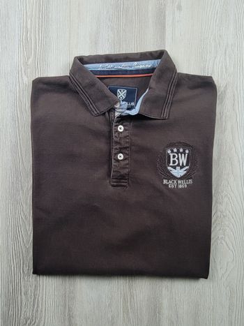 Polo épais Black Wellis Homme taille L