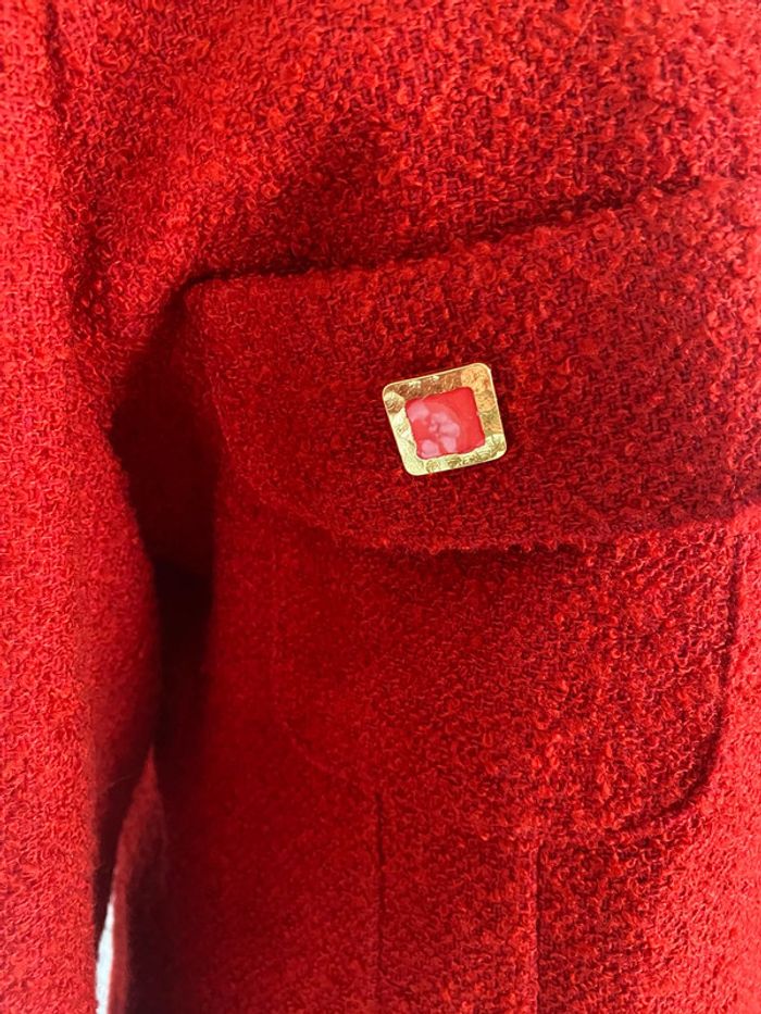 Tailleur Jupe rouge Ralph luigi taille 40 - photo numéro 2
