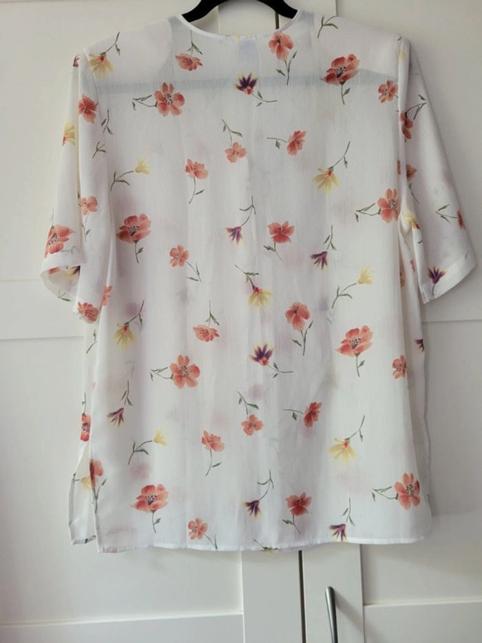 Blouse chemisier fleurit - photo numéro 2