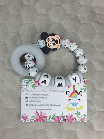 Anneau dentition Mickey