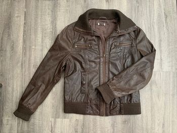 Veste en cuir