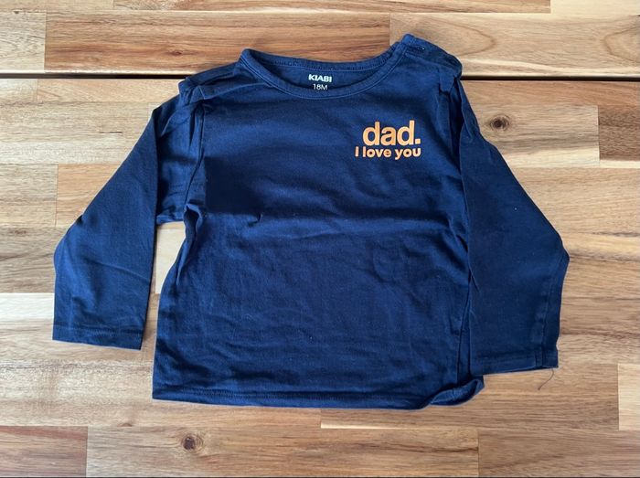 T-shirt ML Kiabi 18 mois - photo numéro 2
