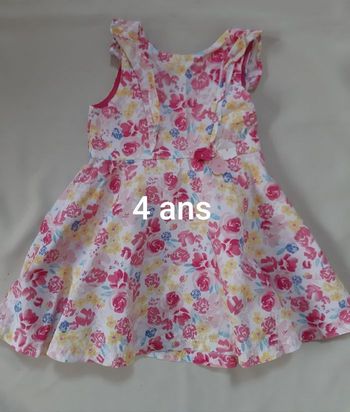 Robe à fleurs été - Sergent Major - 4 ans