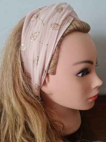 Bandeau croisé femme artisanal