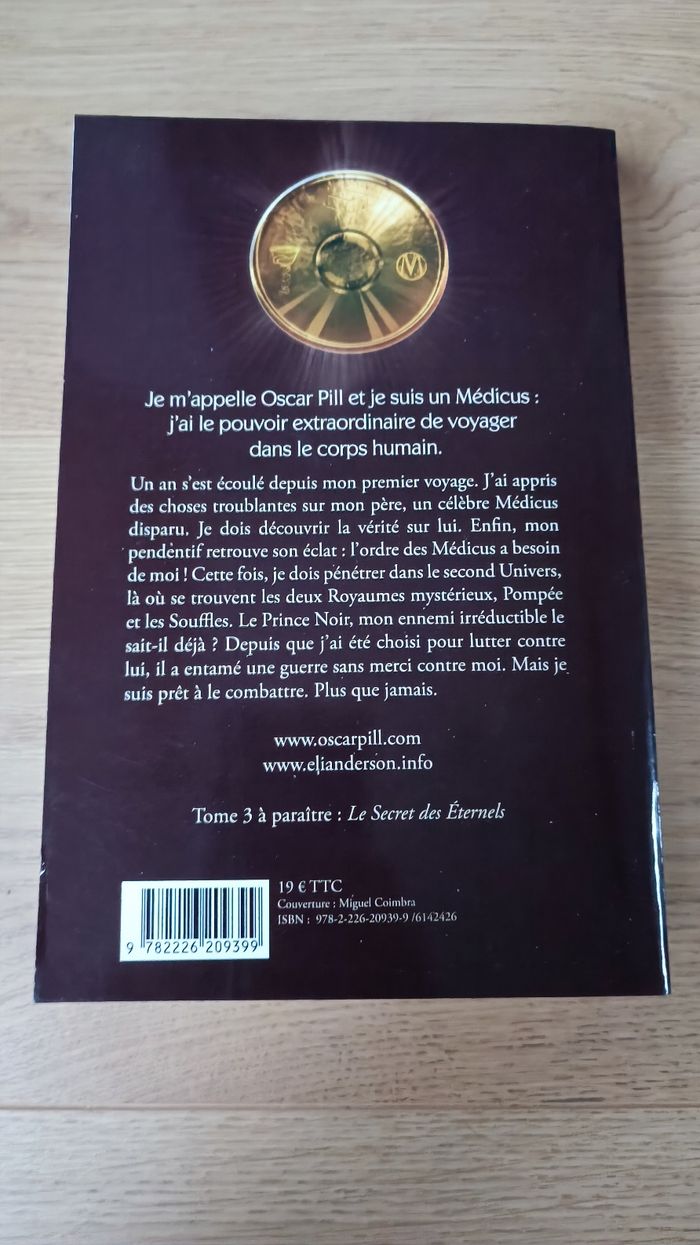 Oscar Pill tome 2 de Eli Anderson - photo numéro 2
