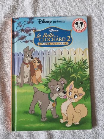 Livre disney la belle et le clochard 2