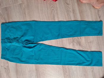 Pantalon jean turquoise fille 12 ans gémo