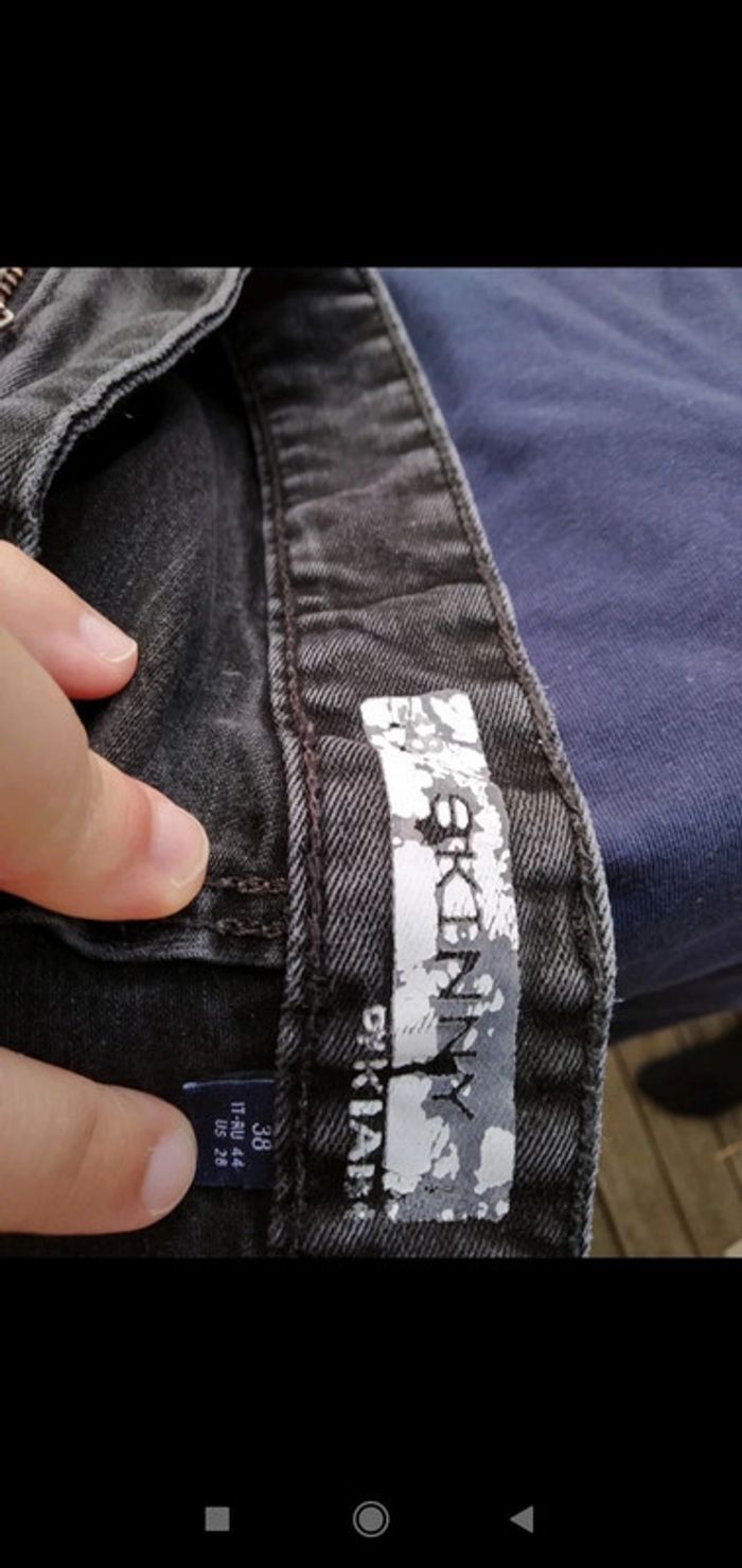Jeans skinny homme taille 38 kiabi - photo numéro 7