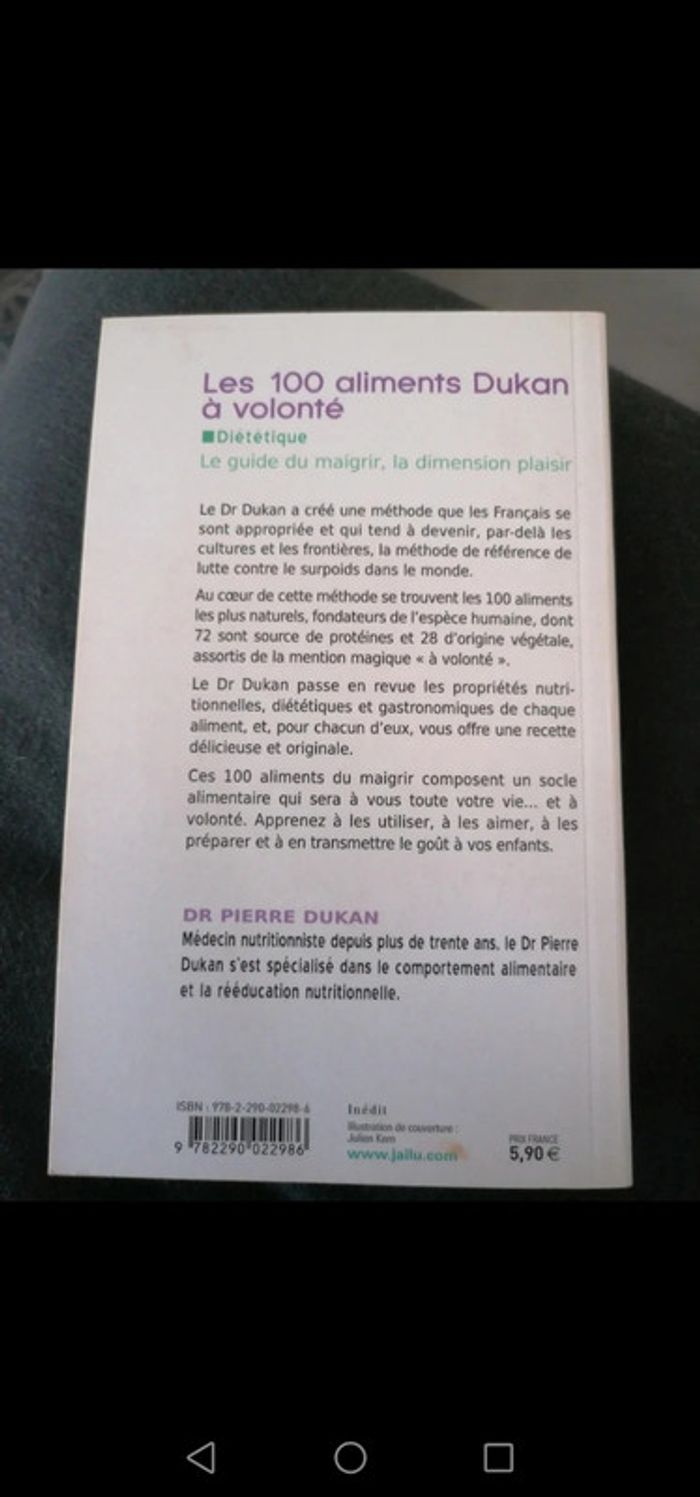 Les 100 aliments dukans à volonté - photo numéro 2
