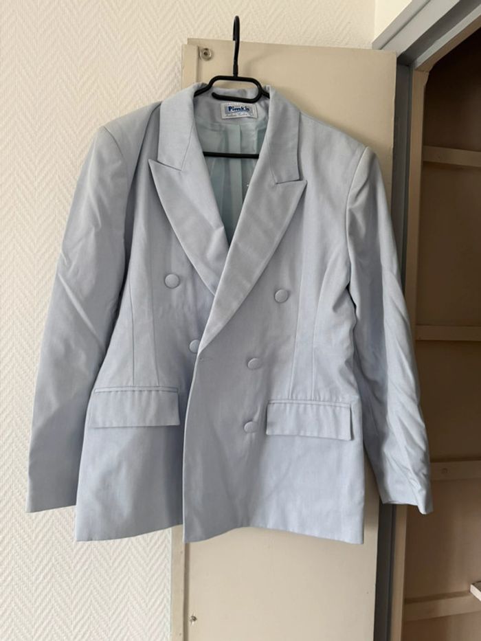 Ensemble tailleur bleue