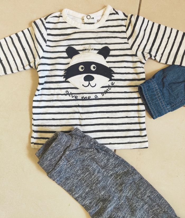 Lot de deux ensembles 3 mois 👶🏻 - photo numéro 3