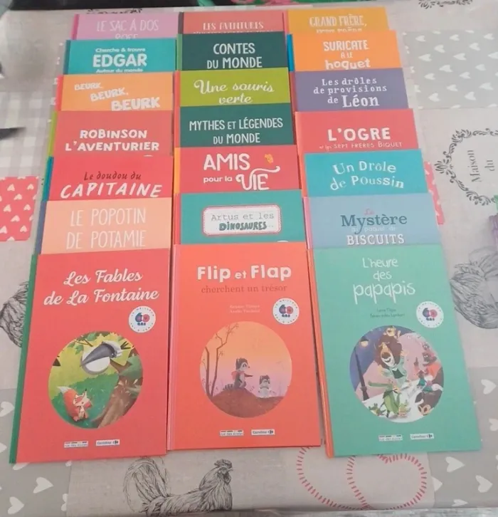 Lot de 21 livres