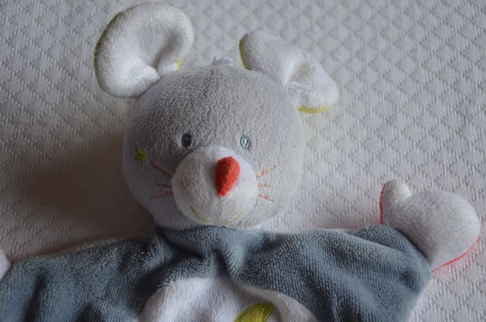 DOUDOU SOURIS GRISE ** SUCRE D'ORGE ** 1575 - photo numéro 2