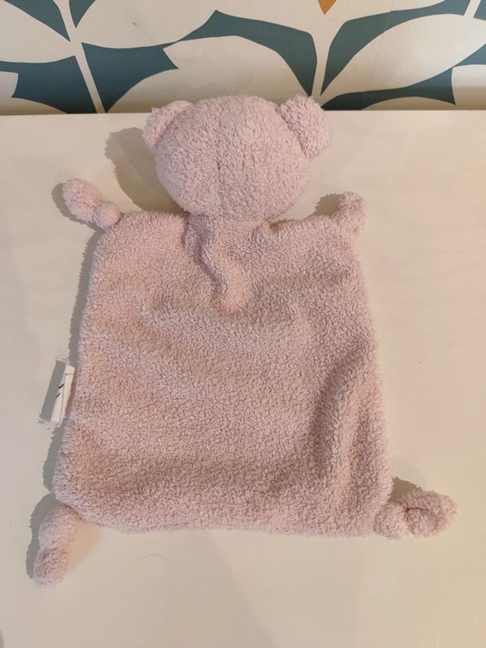 Doudou plat ourson ours nounours ikks - photo numéro 2