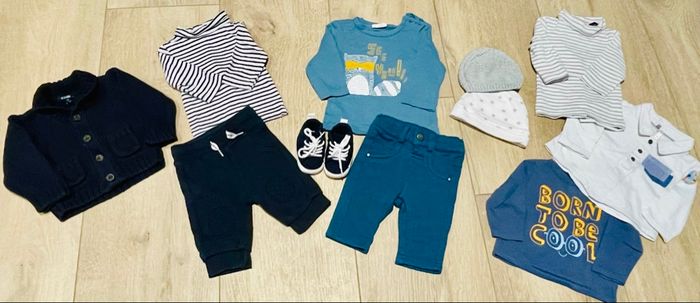 🌟 Adorable lot garçon taille 1 mois 🌟