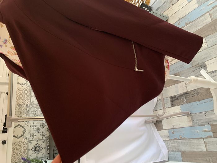 Veste bordeaux - photo numéro 5