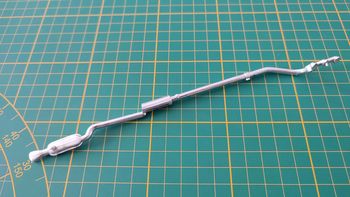 Ligne échappement gauche miniature Bburago Burago Lancia Aurelia B24 Spider 1955 1/18 1/18e #B87